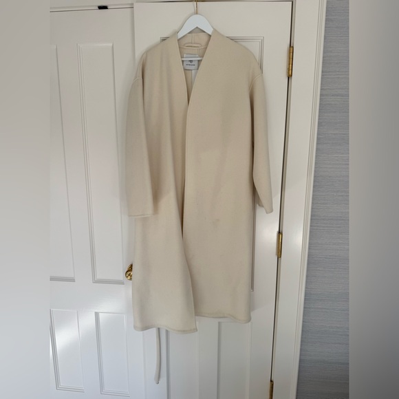 Anine Bing - Hunter Coat - Cream NWT Size S - Picture 3 of 6